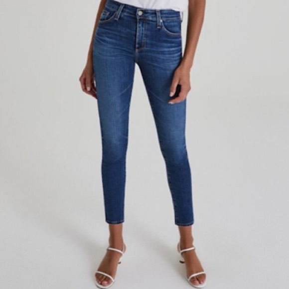 Ag Adriano Goldschmied Denim - “NEW” AG The Farrah Skinny High-Rise Ankle
